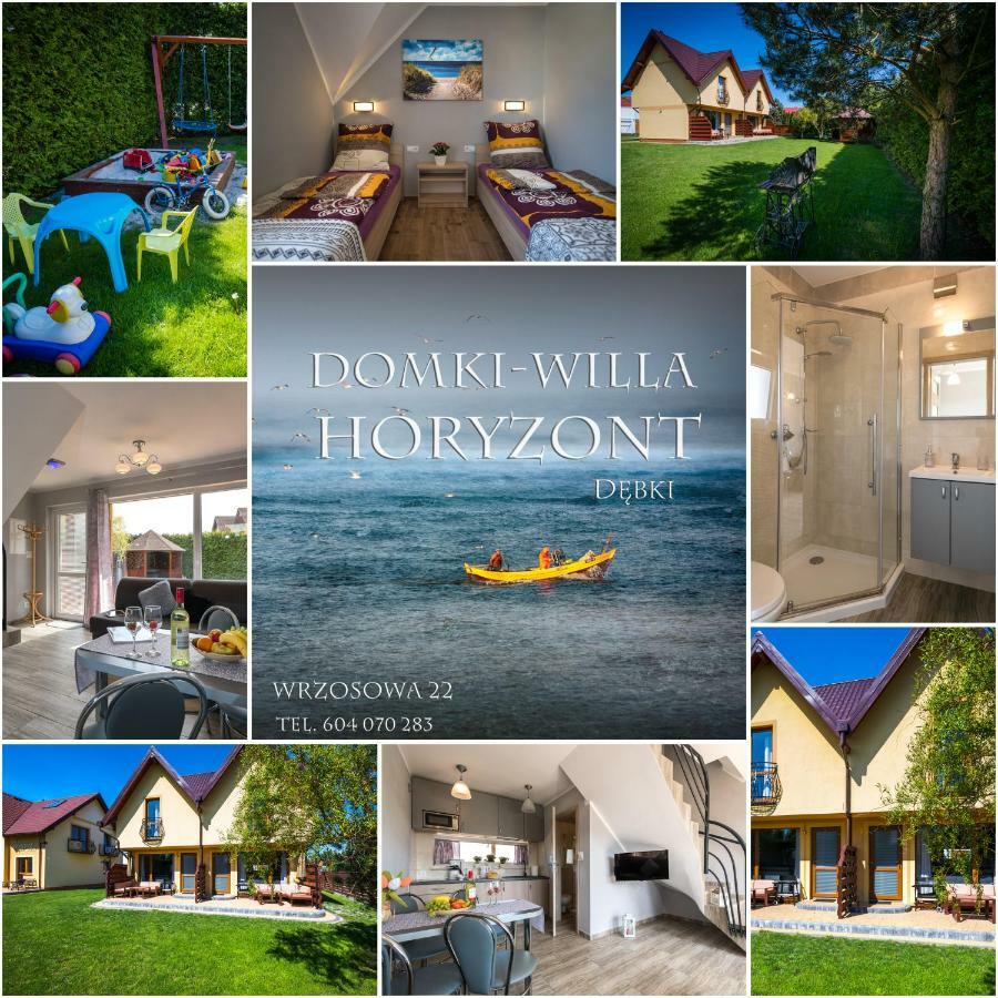 Domki-Willa Horyzont Dębki Exteriér fotografie